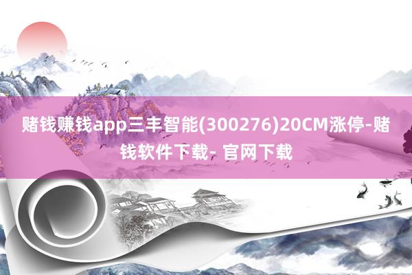 赌钱赚钱app三丰智能(300276)20CM涨停-赌钱软件下载- 官网下载