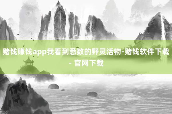 赌钱赚钱app我看到悉数的野灵活物-赌钱软件下载- 官网下载